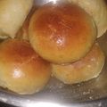 El cooksnap de Ernesto Cabovianco cuando hizo Pan de Tortuga para hamburguesas (pan de Viena).