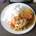 El cooksnap de Yanella Cruz García cuando hizo Seco de Pollo.