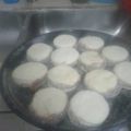 El cooksnap de Martina Olivera cuando hizo Alfajores de Maicena.