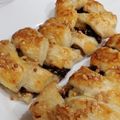 El cooksnap de MissC cuando hizo Trenza de plátano y nutella.
