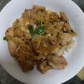 Chen Fen 的 雞腿肉親子丼 cooksnap
