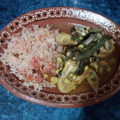 El cooksnap de Kari Castillo cuando hizo Piernas y muslos de pollo con rajas.