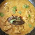 Kavya Ch's cooksnap of when they made Besan ke gatte ki Sabji.