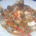 Cooksnap dari Febianaa Putri untuk resep Kerang dara saos padang