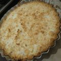 El cooksnap de Rocio Burgos cuando hizo Tarta de Coco con Dulce de leche.