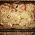 El cooksnap de Ángel cuando hizo Pastel de salmón y patatas al horno.