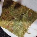 Divya sharma का कुकस्नैप जब उन्होंने मेथी पराठा (Methi Paratha recipe in hindi) बनाया था।