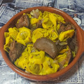 El cooksnap de Gilbert (Aprenent a la vida 📚♻️☯️) cuando hizo Tortellini de carne con setas.