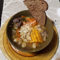 El cooksnap de Lorena Santillan cuando hizo Sopa de otoño.