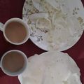 sughndha single का कुकस्नैप जब उन्होंने मसाला चाय (masala chai recipe in Hindi) बनाया था।