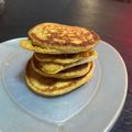 El cooksnap de Ludmila Cullen cuando hizo Pancakes de mandarina y harina integral🍊.
