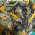 El cooksnap de Nicolás Ferrari cuando hizo Escabeche de berenjena 🍆.