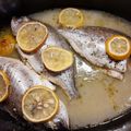 Cooksnap από Δέσποινα Καρπούζα στη συνταγή Τσιπούρες λεμονάτες στη γάστρα!