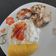 El cooksnap de Alexandra Salazar cuando hizo Estofado de Bagre acompañado con Arroz Vegetariano.