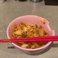 Lukalin's cooksnap of when they made Kimchi Fried Rice.