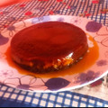 El cooksnap de Cate Galante cuando hizo Chocoflan sin gluten.