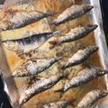 El cooksnap de Elena cuando hizo Sardinas al horno.