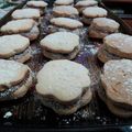 El cooksnap de Shirley cuando hizo Alfajores de maicena.