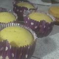 El cooksnap de Belén Areco cuando hizo Muffins o Cupcakes de Vainilla con corazón de Dulce de Leche.