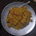 Khushboo Singh का कुकस्नैप जब उन्होंने सोयाबीन पुलाव (Soyabean Pulao recipe in hindi) बनाया था।