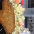 El cooksnap de Mara Baldellou cuando hizo Milanesas de soja.