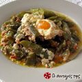 Cooksnap από amande στη συνταγή Φασολάκια με φέτα και αβγά