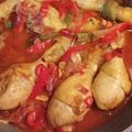 El cooksnap de Maria Martinez cuando hizo Pollo al chilindrón en olla GM.