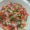 Priya Mulchandani का कुकस्नैप जब उन्होंने टमाटर प्याज़ कचूरमा (tamatar pyaz kachurma recipe in Hindi) बनाया था।