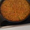 El cooksnap de Marta cuando hizo Arroz con verduritas.