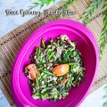 Cooksnap Maisarah Mamat semasa beliau membuat Sawi Goreng Pecah Telur.