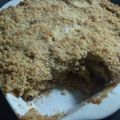 El cooksnap de Jandra cuando hizo Crumble de manzana.