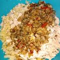 El cooksnap de Cynthia cuando hizo Hamburguesas de pollo y brócoli con vegetales✨.