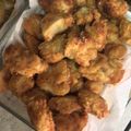 El cooksnap de Nuria Soler Boada cuando hizo Pollo al estilo Kentucky.