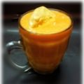 Purvi Baxi's cooksnap of when they made મેંગો મિલ્ક શેક વીથ આઈસ્ક્રીમ (mango milkshake with ice cream Recipe In Gujarati).