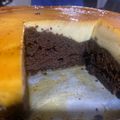 El cooksnap de Cintia Torres cuando hizo Torta choco flan.