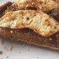 El cooksnap de Raquel Durán cuando hizo Tarta de manzana crujiente realfood (integral y sin azúcar).