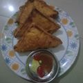 Priyanshi savani Savani Priyanshi's cooksnap of when they made બ્રેડ પકોડા (Bread Pakoda Recipe In Gujarati).