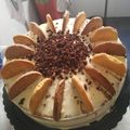 El cooksnap de Noe cuando hizo Nude cake de chocolate y vainilla.
