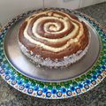 El cooksnap de María Amelia cuando hizo Pastel de café y coco.