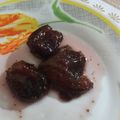 El cooksnap de Nora cuando hizo Higos en almíbar.