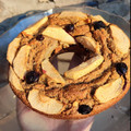 El cooksnap de Evelyn Priscila cuando hizo Budín de manzana y avena proteico, sin azúcar 💪🏻💪🏻💪🏻.