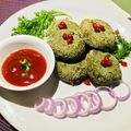 Nasim Panjwani's cooksnap of when they made હરા ભરા કબાબ (Hara Bhara Kebab Recipe In Gujarati).