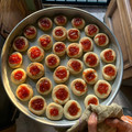 El cooksnap de Florencia D'Angelo cuando hizo Pepas de membrillo.