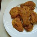 Amrita Mallik 's cooksnap of when they made কুমড়ো ফুলের পকোড়া(kumro phuler pakoda recipe in Bengali).