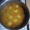 El cooksnap de Candy PS cuando hizo Sopa de albóndigas nicaragüense tradicional.