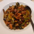 Cooksnap dari gaby callista putri untuk resep Tumis cumi asin petai cabe hijau