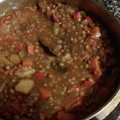 El cooksnap de Mery cuando hizo Lentejas con verduras fáciles.