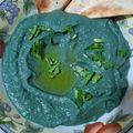 il mserino quando ha preparato Hummus color glicine💜