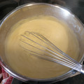 El cooksnap de Raúl Gómez cuando hizo Crema pastelera.