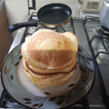 El cooksnap de Monica Bandin cuando hizo Hot cakes fáciles.